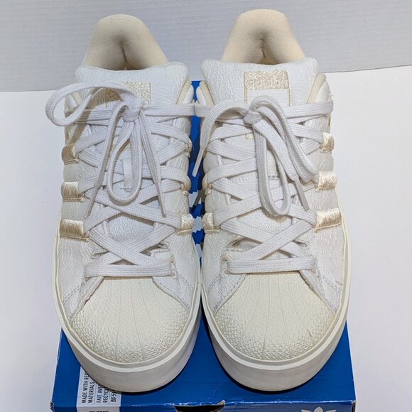 Adidas Women's SuperStar Bonega GZ3474 crywht/wonwht/offwht - Size 6.5 - Picture 4 of 8